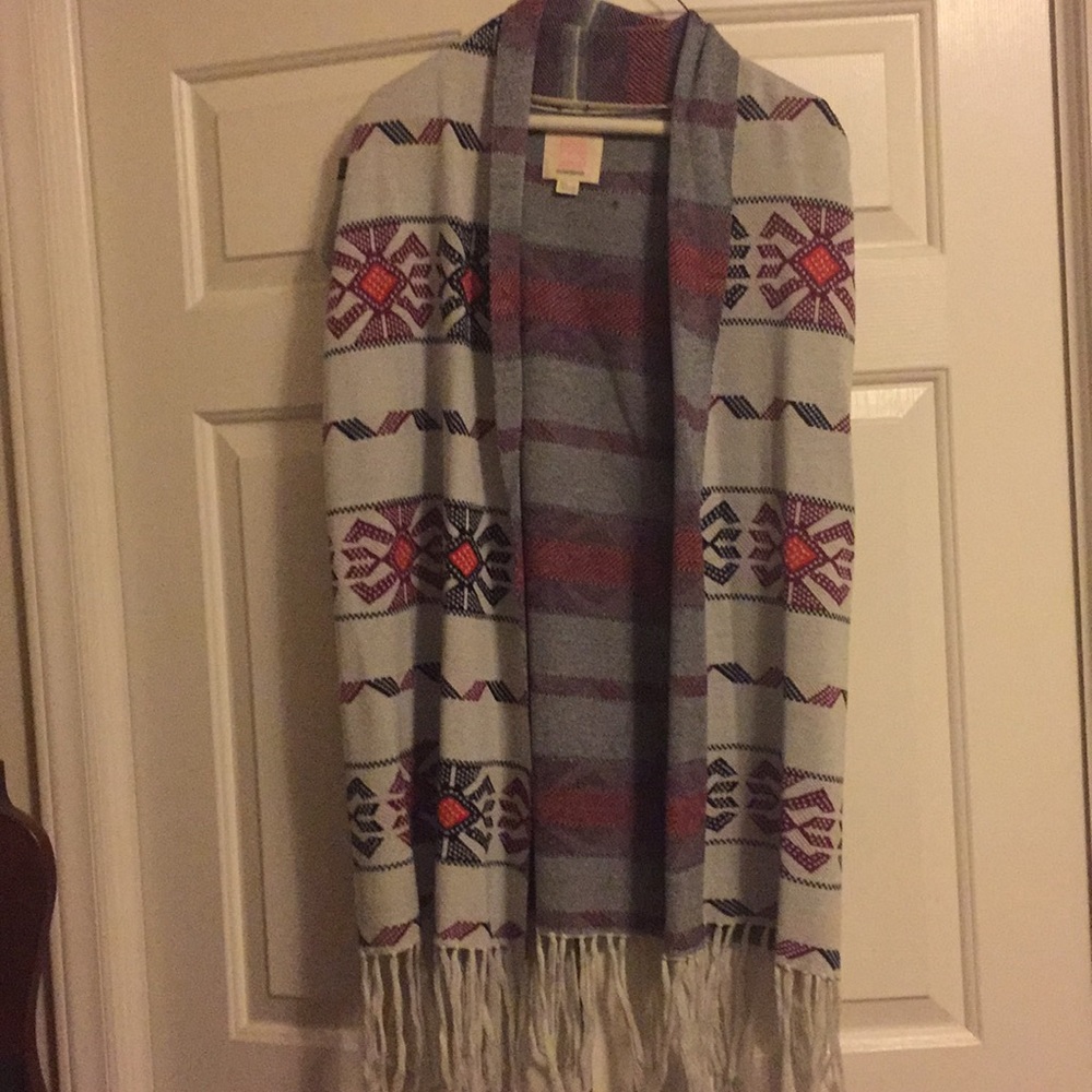 Quicksilver sleeveless swearer cardigan